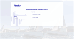 Desktop Screenshot of nordea.at