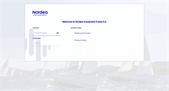 Desktop Screenshot of nordea.co.uk