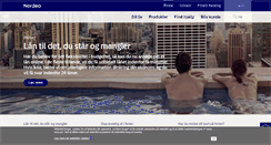 Desktop Screenshot of nordea.dk