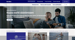Desktop Screenshot of nordea.fi