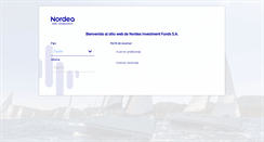 Desktop Screenshot of nordea.es