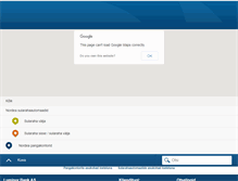 Tablet Screenshot of kaart.nordea.ee